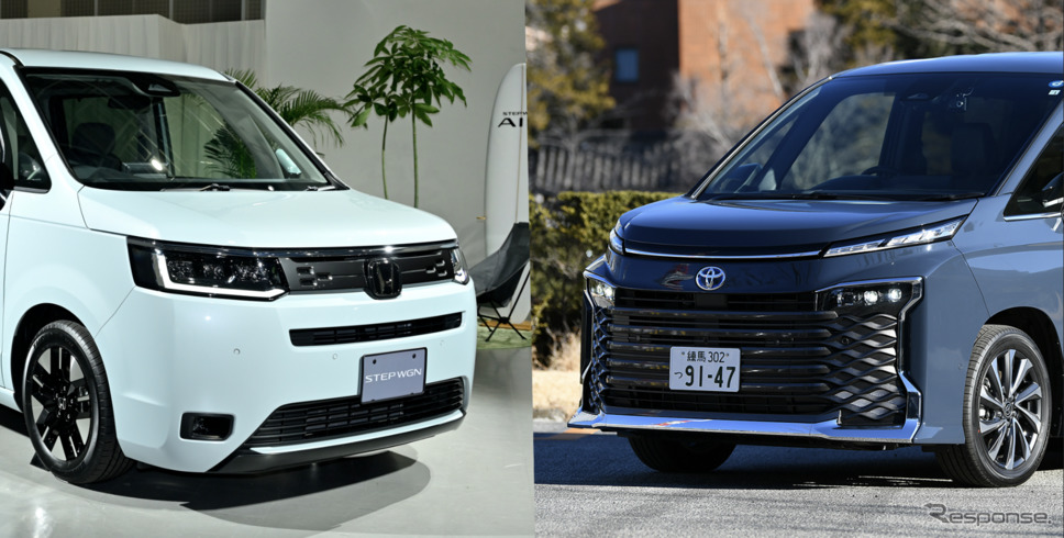 新型トヨタ ノア/ヴォクシーとホンダ ステップワゴンのドッグフレンドリー度をプレ比較《写真撮影 雪岡直樹／中野英幸》