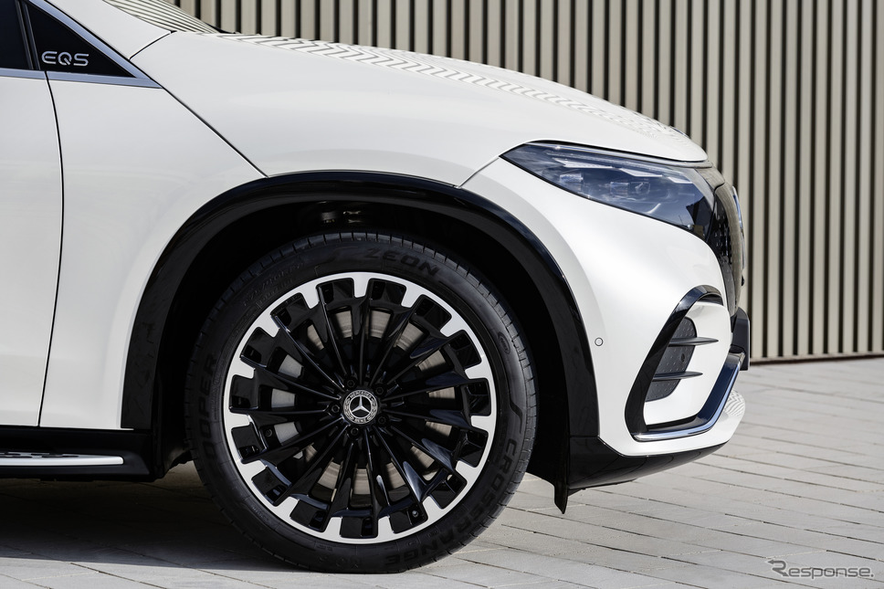 メルセデスベンツ EQS SUV の「AMGライン」《photo by Mercedes-Benz》