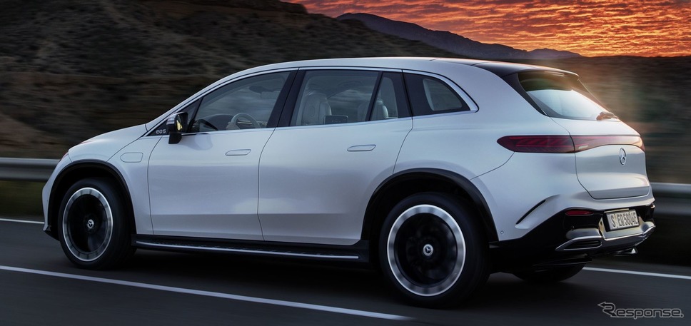 メルセデスベンツ EQS SUV の「AMGライン」《photo by Mercedes-Benz》