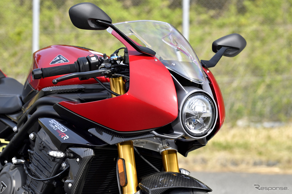 トライアンフ スピードトリプル1200RR《写真撮影 雪岡直樹》