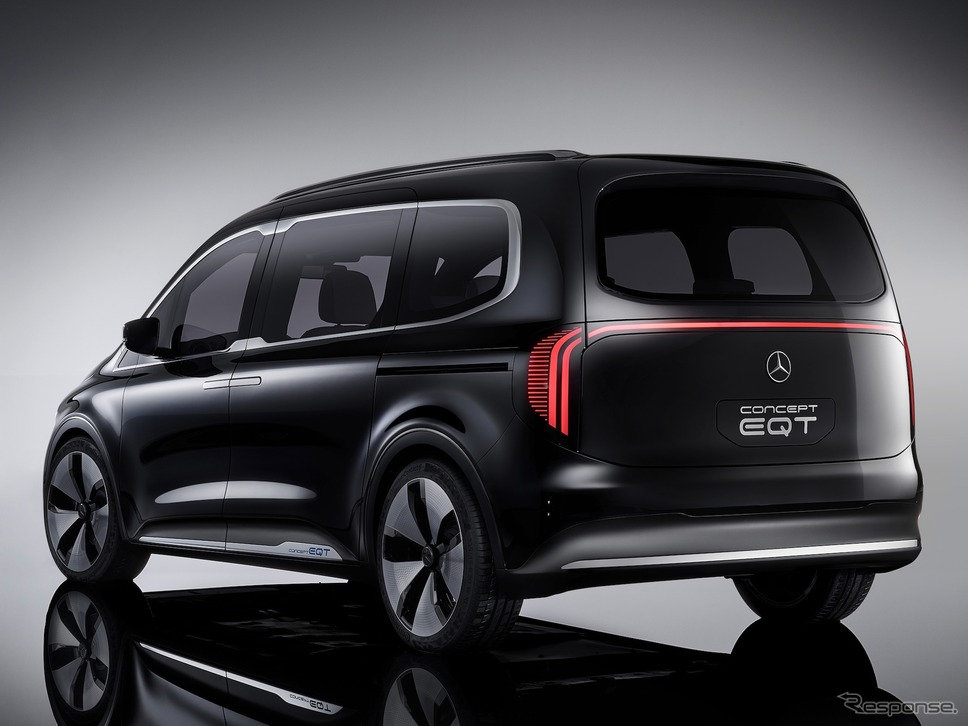 メルセデスベンツ・コンセプトEQT《photo by Mercedes-Benz》