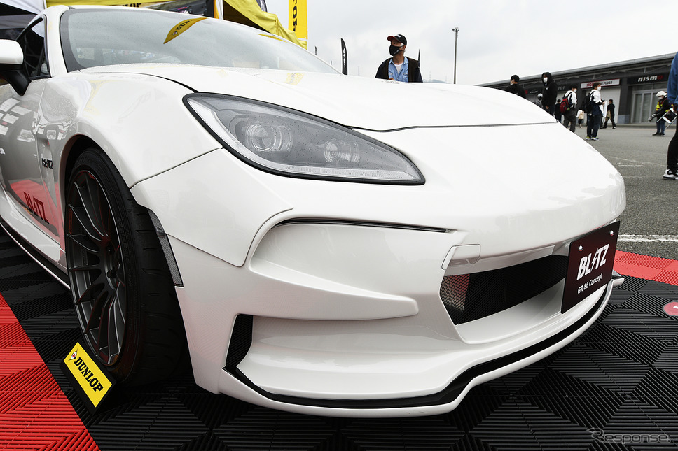 ブリッツデモカーであるGR86…モーターファンフェスタ2022写真撮影:友田 宏之
