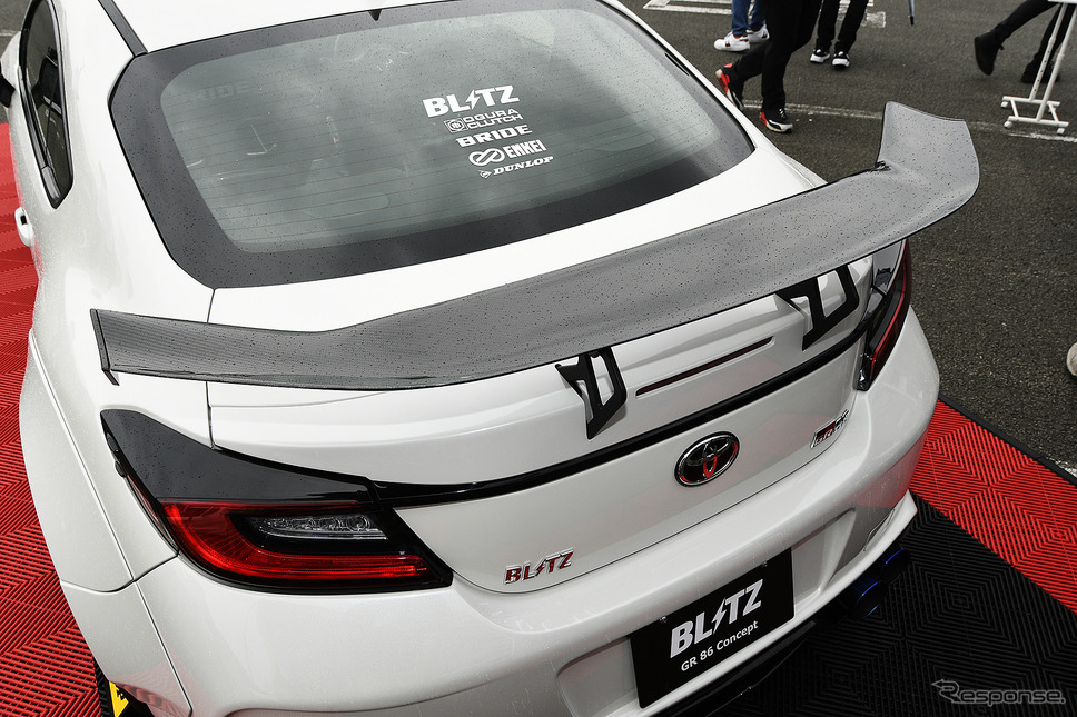 ブリッツデモカーであるGR86…モーターファンフェスタ2022写真撮影:友田 宏之