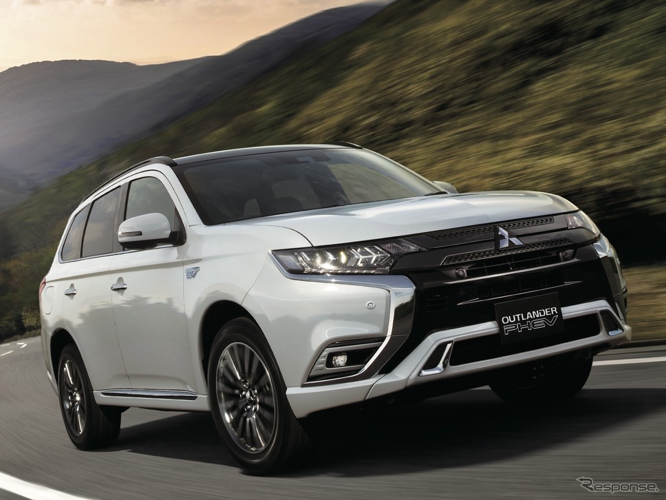 三菱アウトランダーPHEV(2020年型)《写真提供 三菱自動車》