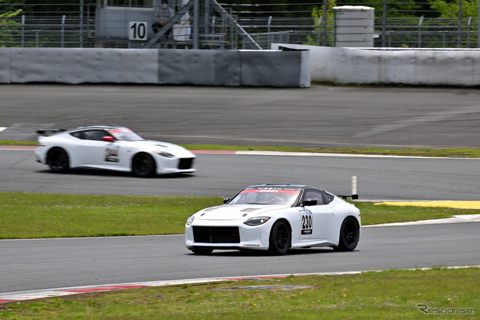 スーパー耐久公式テスト:日産Z《写真撮影 雪岡直樹》