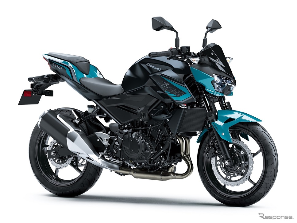 川崎重工の二輪車事業は好調に推移(カワサキ・Z250)《写真提供 カワサキモータース》