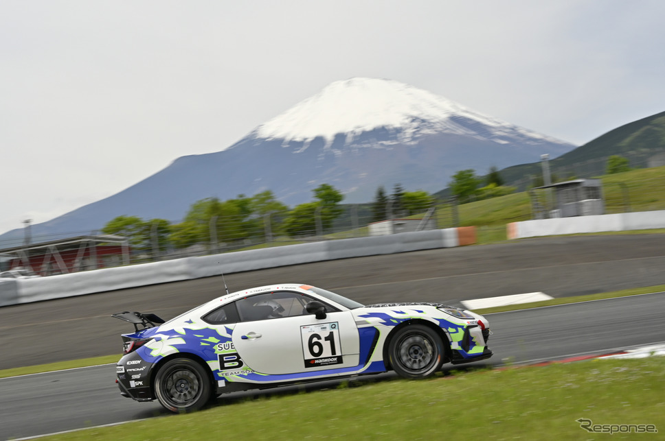 スーパー耐久公式テストの様子《写真撮影 雪岡直樹》