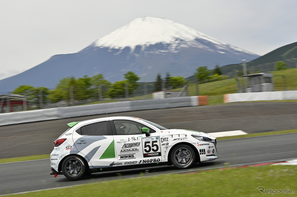 スーパー耐久公式テストの様子《写真撮影 雪岡直樹》