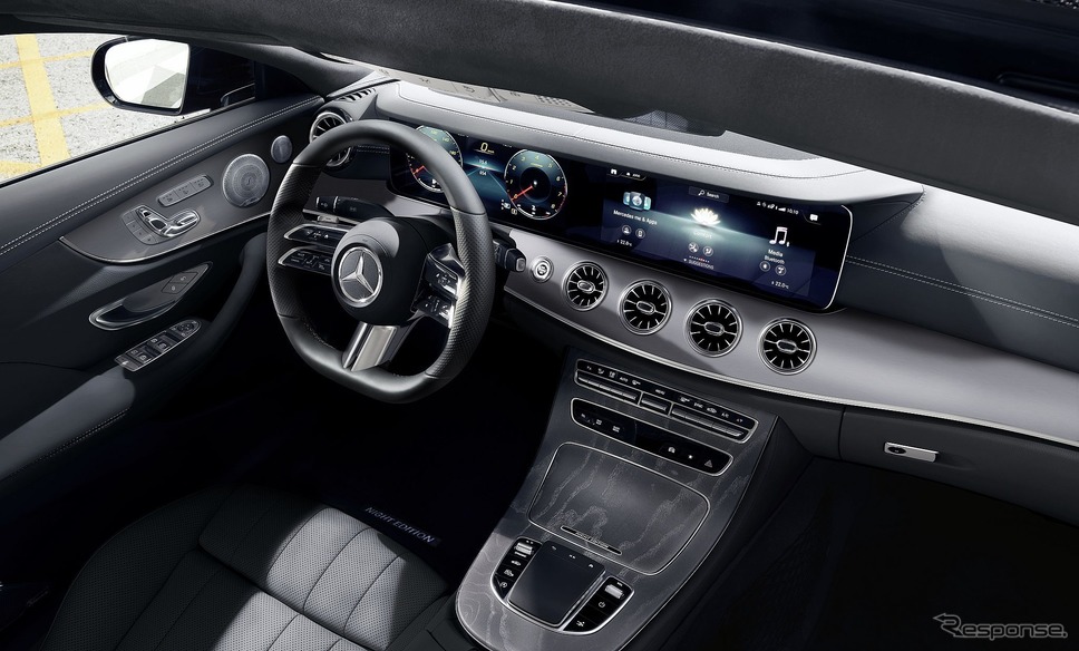 メルセデスベンツ Eクラス・カブリオレ の「ナイトエディション」《photo by Mercedes-Benz》