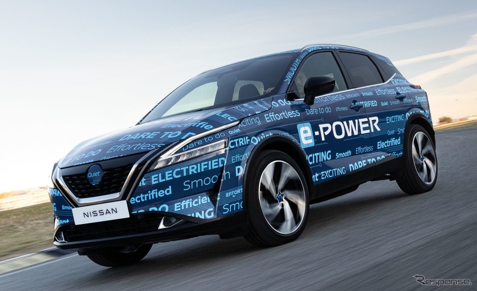 日産 キャシュカイ 新型の「e-POWER」のプロトタイプ《photo by Nissan》