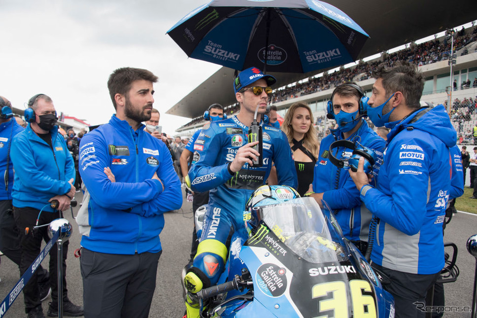 ミル(スズキ)、MotoGPポルトガルGP決勝(4月24日)《Photo by Mirco Lazzari gp/Getty Images/ゲッティイメージズ》