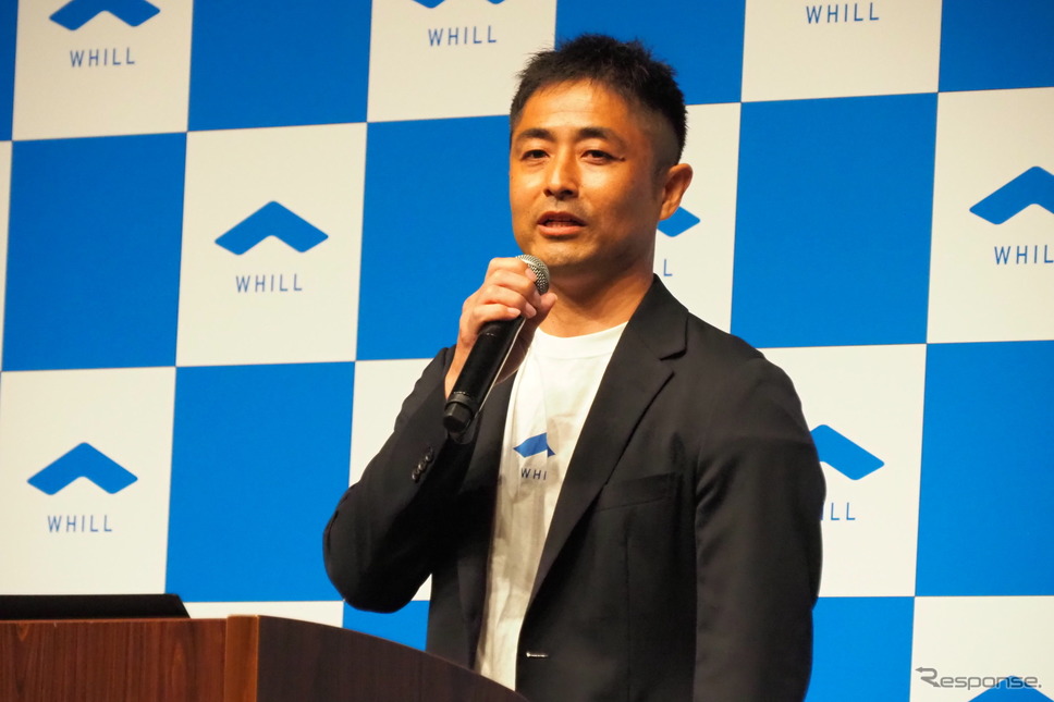 WHILL 日本事業本部 執行役員 本部長 池田朋宏氏《写真撮影 会田肇》