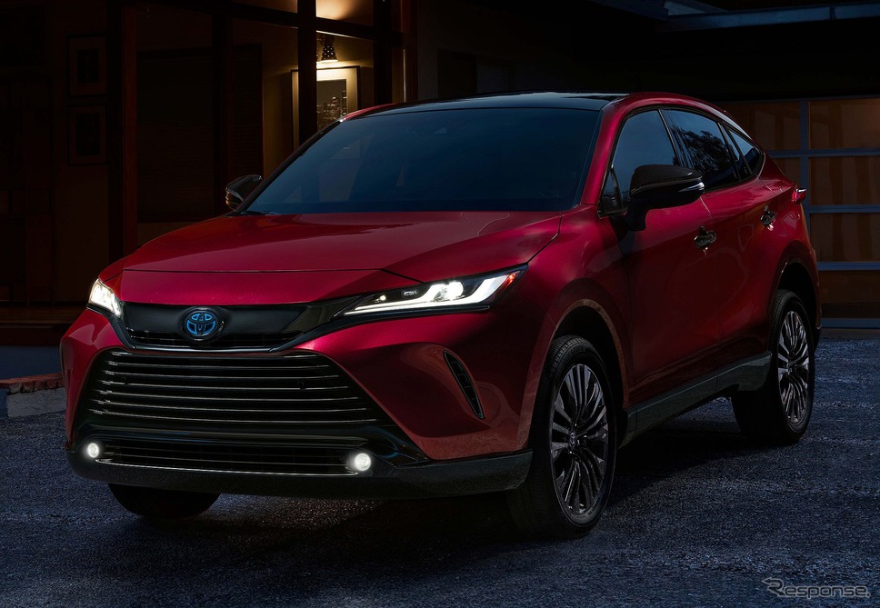 トヨタ・ヴェンザ( ハリアー に相当)の「ナイトシェード・エディション」《photo by Toyota》