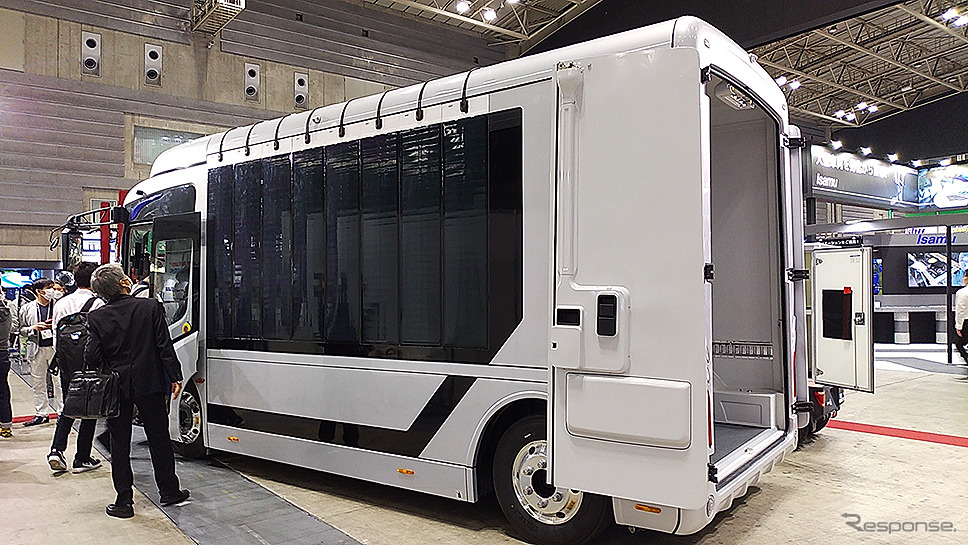 EVモーターズ・ジャパン(ジャパントラックショー2022 パシフィコ横浜 5月12〜14日開催)《写真撮影 GA》