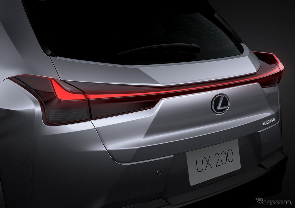 レクサス UX リアコンビネーションランプ（プロトタイプ）《写真提供 トヨタ自動車》