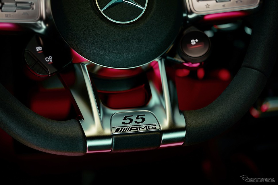メルセデスAMG CLA45 S 4MATIC クーペ の「エディション55」《photo by Mercedes-Benz》