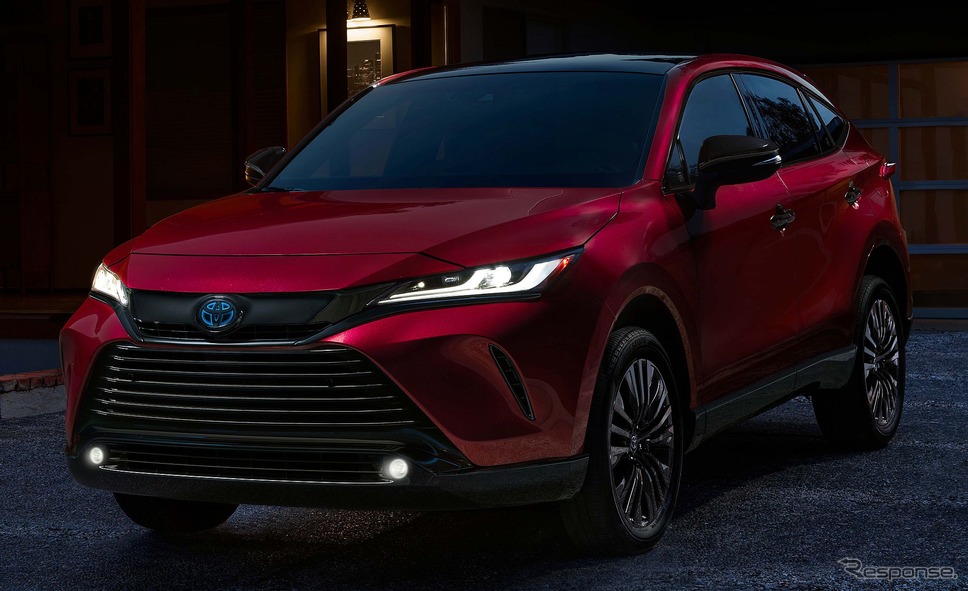 トヨタ・ヴェンザ( ハリアー に相当)の「ナイトシェード・エディション」《photo by Toyota》