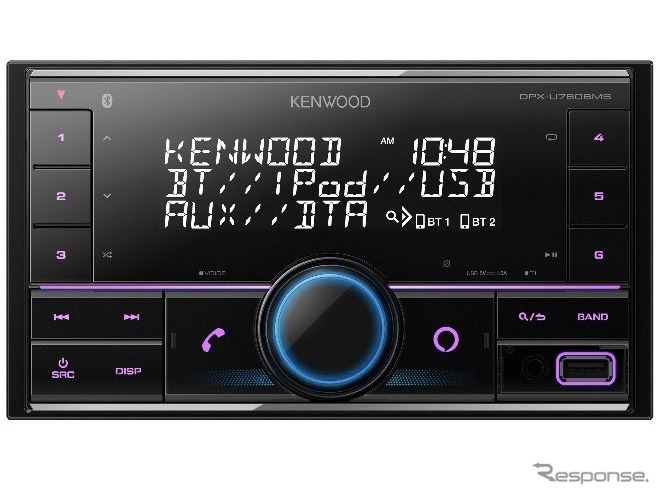 ケンウッドDPX-U760BMS《写真提供 JVCケンウッド》