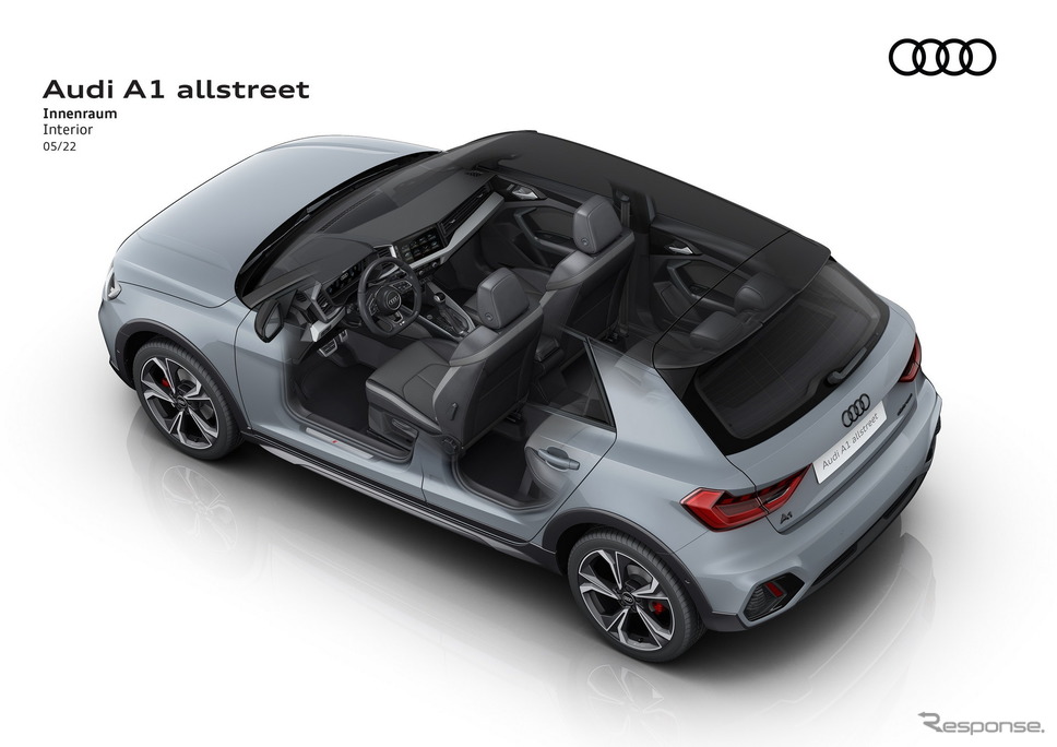 アウディ A1 のSUV、新車名は「オールストリート」…欧州2023年