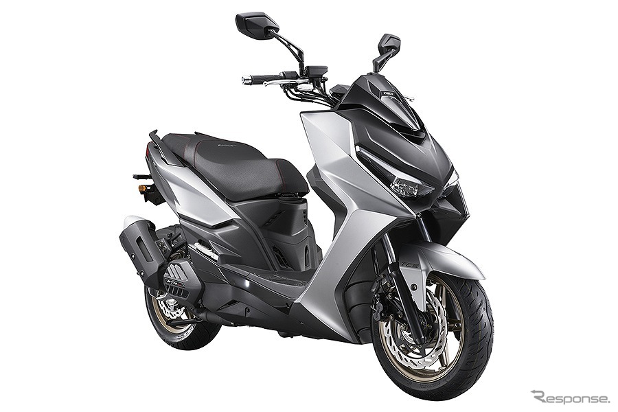 キムコ KRV180TCS(フラットシルバー)《写真提供 キムコジャパン》