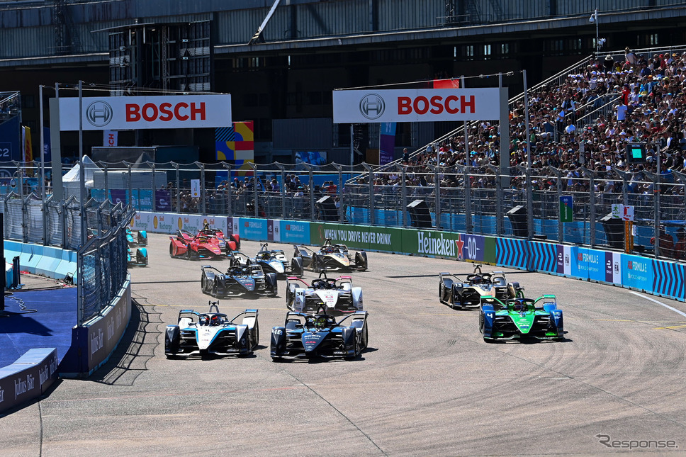 FEの中ではコース幅が広くオーバーテイクも多い《画像提供 Formula E》