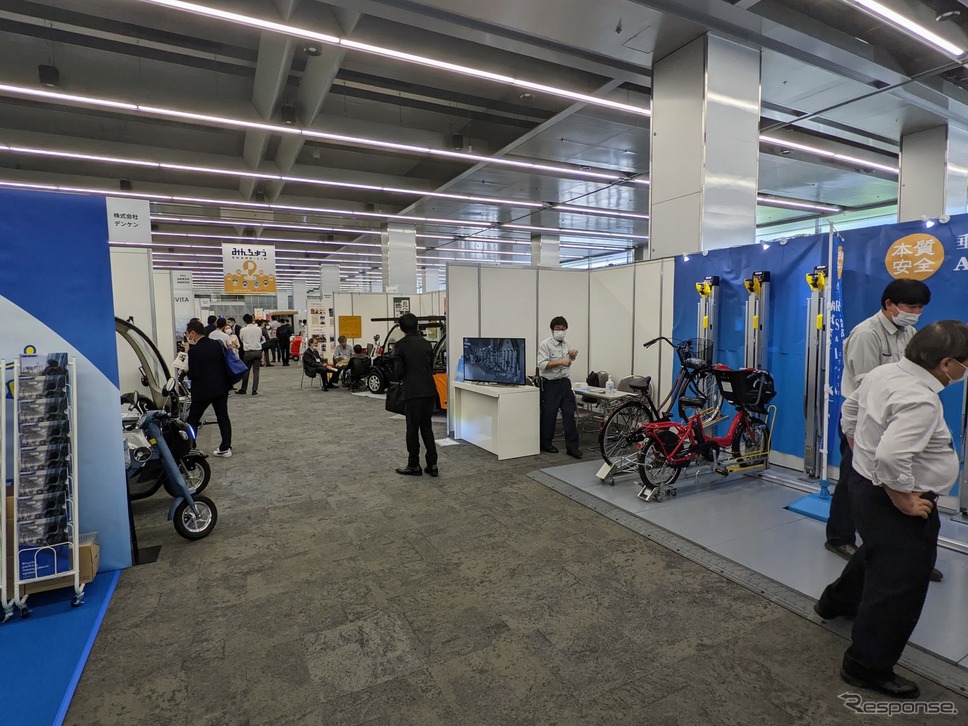 BICYCLE-E・MOBILITY CITY EXPO 2022の会場《写真撮影 家本浩太》