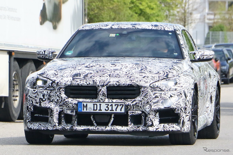 BMW M2クーペ 新型プロトタイプ(スクープ写真)《APOLLO NEWS SERVICE》