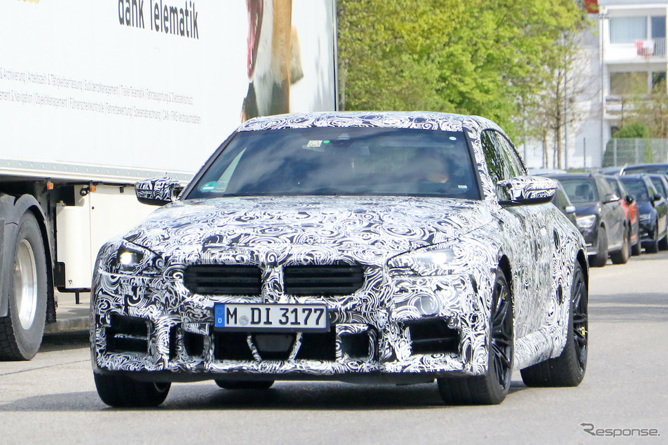 BMW M2クーペ 新型プロトタイプ(スクープ写真)《APOLLO NEWS SERVICE》