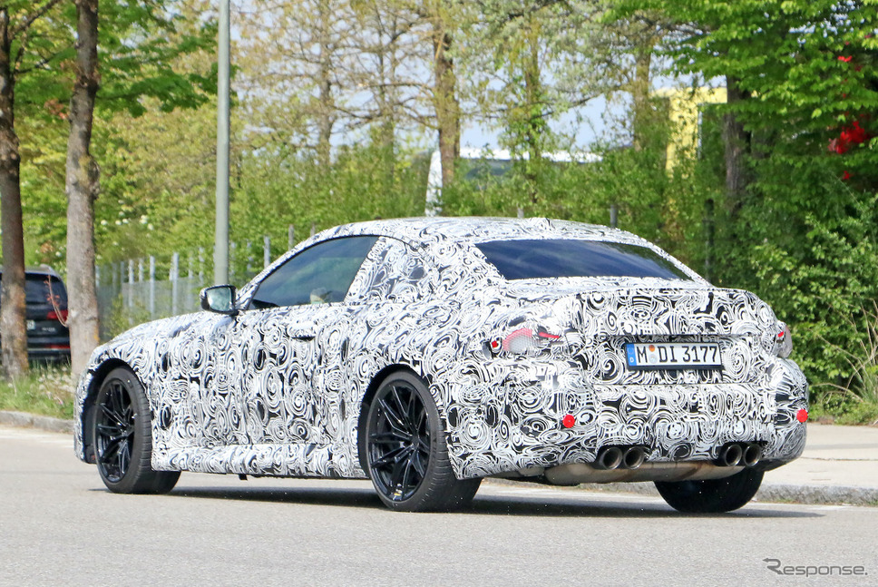 BMW M2クーペ 新型プロトタイプ(スクープ写真)《APOLLO NEWS SERVICE》