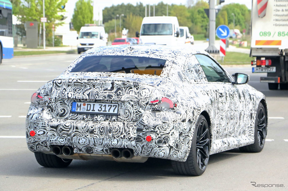 BMW M2クーペ 新型プロトタイプ(スクープ写真)《APOLLO NEWS SERVICE》