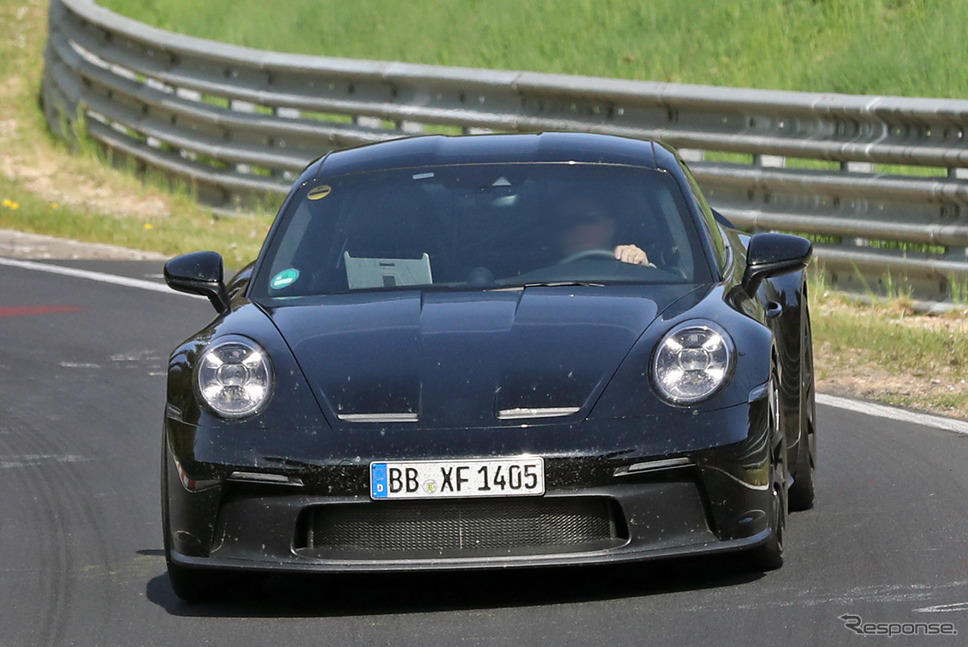 ポルシェ 911ST プロトタイプ(スクープ写真)《APOLLO NEWS SERVICE》