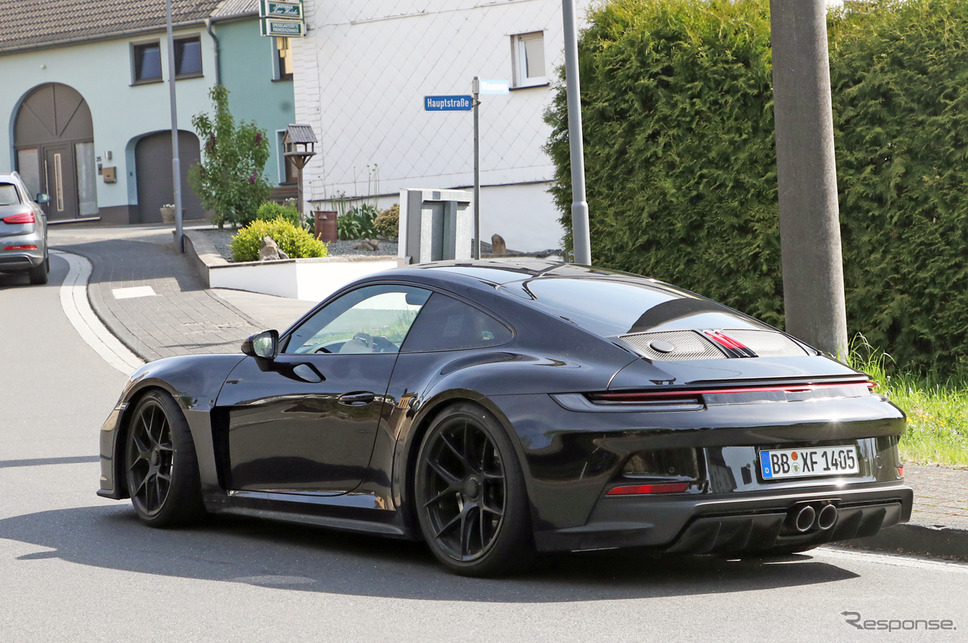 ポルシェ 911ST プロトタイプ(スクープ写真)《APOLLO NEWS SERVICE》