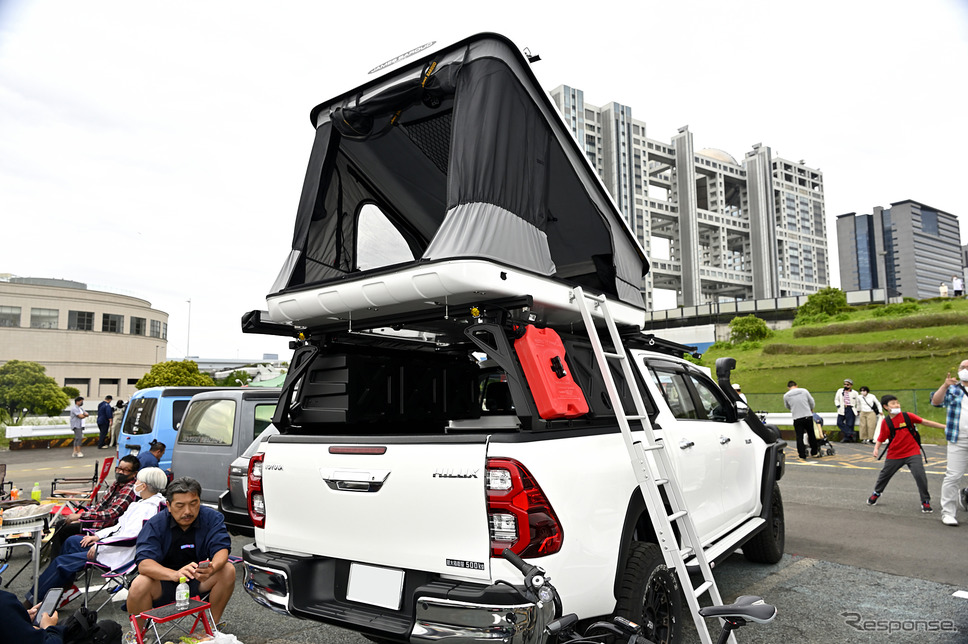 インパクト大なアメリカンSUVカスタムの世界…34th MOONEYES Street Car Nationals写真撮影:雪岡直樹