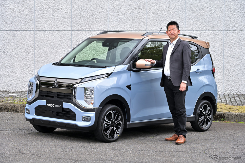 三菱自動車 商品企画本部チーフ・プロダクト・スペシャリストの藤井康輔氏《写真撮影 雪岡直樹》