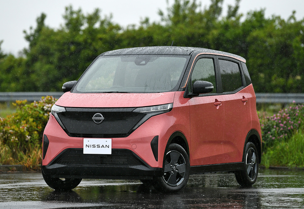 日産 サクラ(G・ブロッサムピンク)《写真撮影 中野英幸》