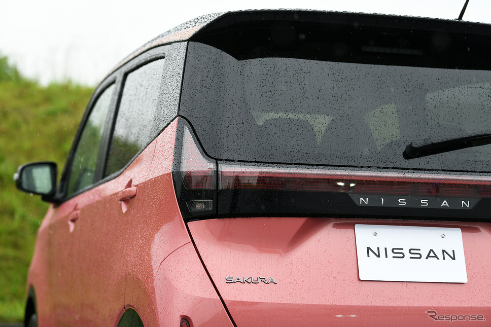 日産 サクラ(G・ブロッサムピンク)《写真撮影 中野英幸》