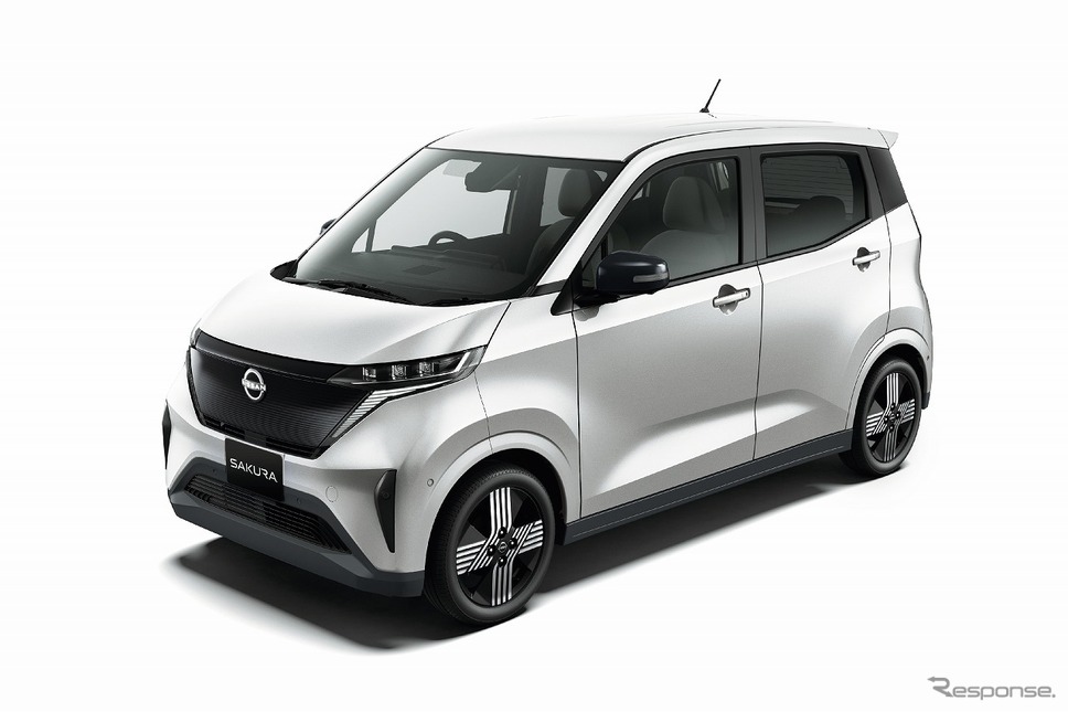 日産サクラ(ホワイトパール)《写真提供 日産自動車》