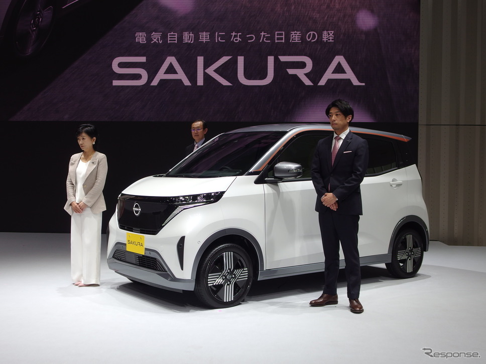 日産サクラ発表《写真撮影 高木啓》
