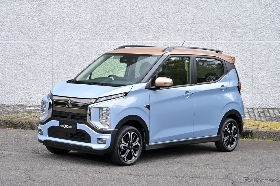 三菱 eKクロスEV《写真撮影 雪岡直樹》