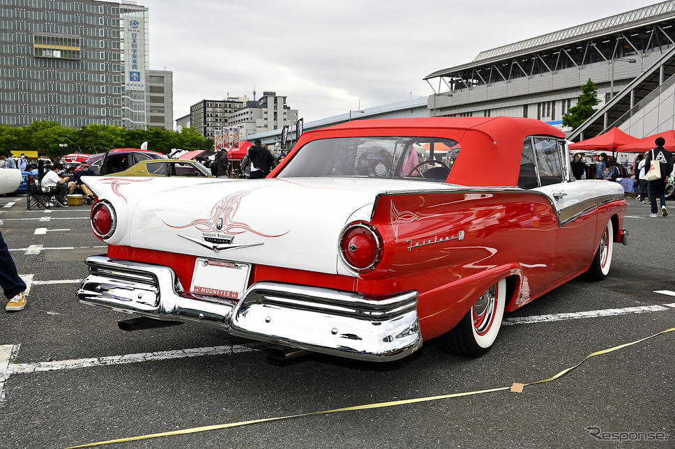 アメリカンカスタムの象徴！ ホットロッドは夢ある世界…34th MOONEYES Street Car Nationals写真撮影：雪岡直樹