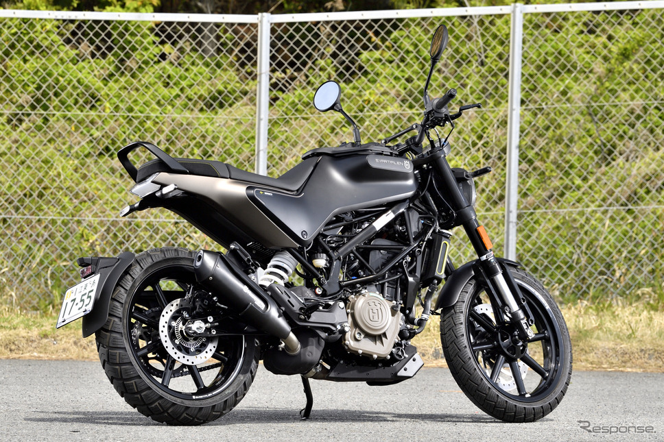 ハスクバーナ スヴァルトピレン250《写真撮影 雪岡直樹》