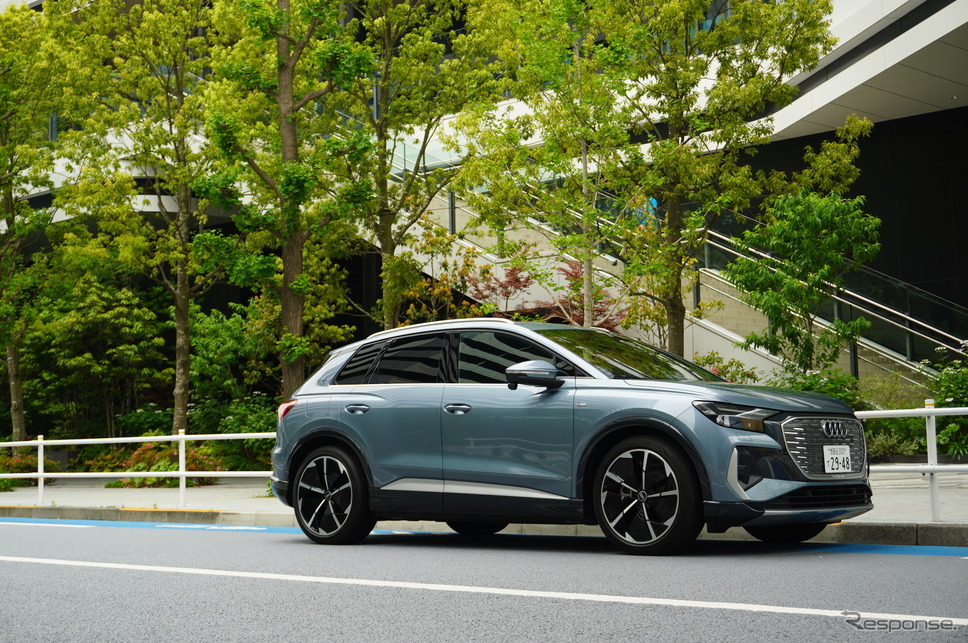 アウディ Q4 40 e-tron(欧州仕様)《写真撮影 宮崎壮人》