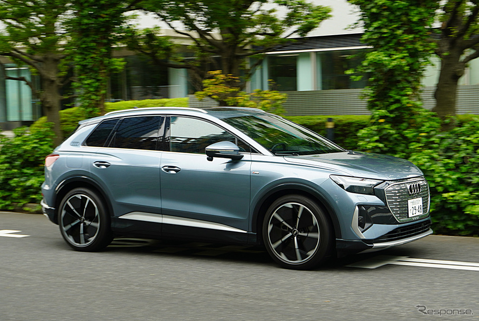 アウディ Q4 40 e-tron(欧州仕様)《写真撮影 宮崎壮人》
