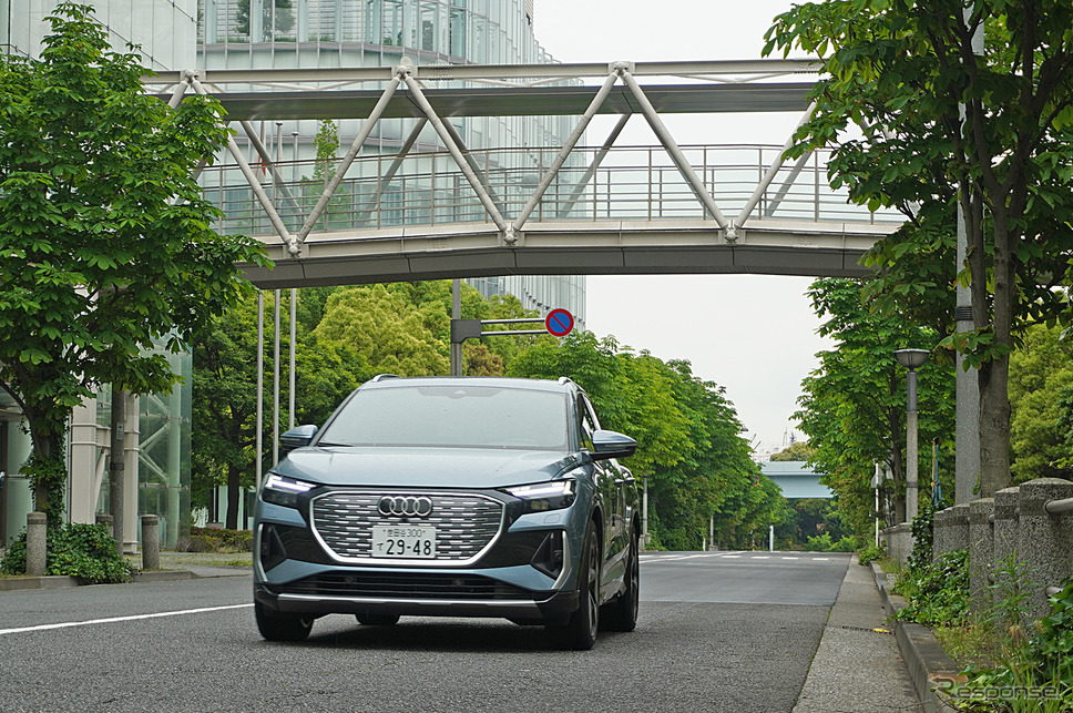 アウディ Q4 40 e-tron(欧州仕様)《写真撮影 宮崎壮人》
