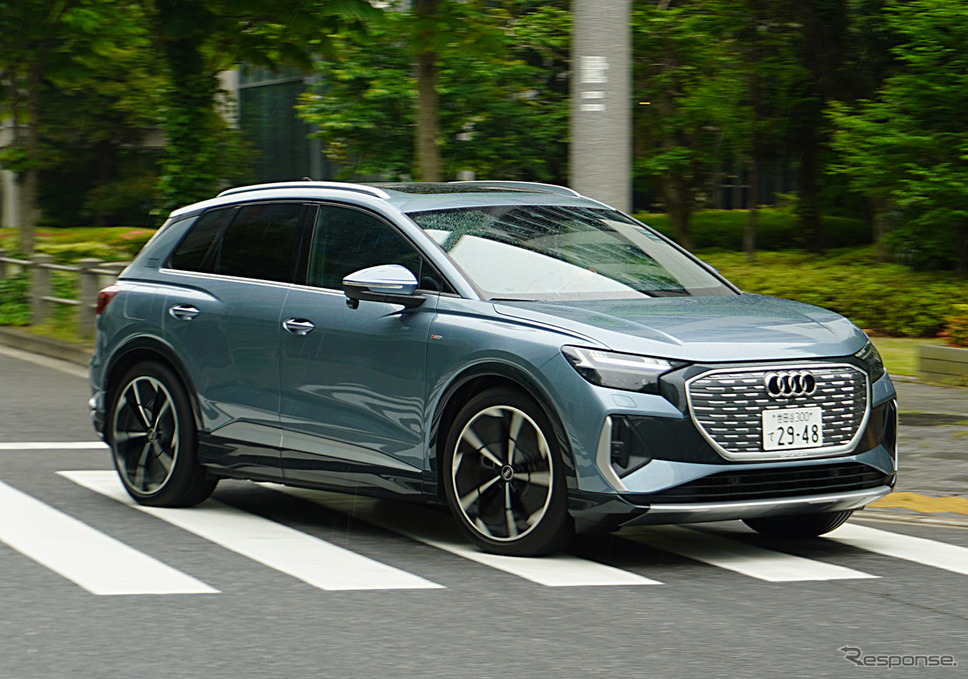 アウディ Q4 40 e-tron(欧州仕様)《写真撮影 宮崎壮人》