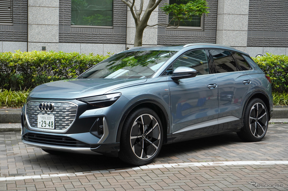 アウディ Q4 40 e-tron(欧州仕様)《写真撮影 宮崎壮人》