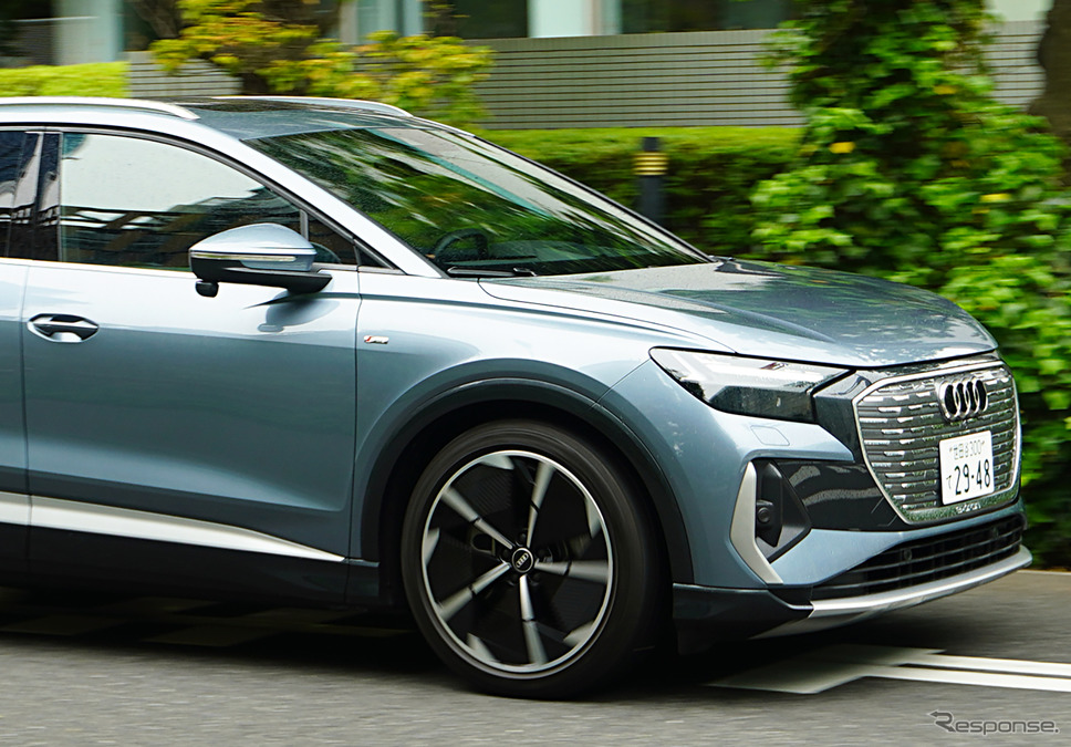 アウディ Q4 40 e-tron(欧州仕様)《写真撮影 宮崎壮人》
