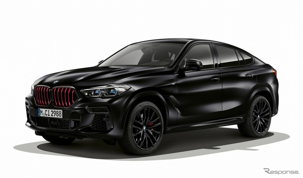 BMW X6 エディションブラックバーミリオン《写真提供 ビー・エム・ダブリュー》