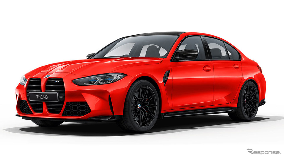 BMW M3 50th アニバーサリー リミテッド(シナバーレッド)《写真提供 ビー・エム・ダブリュー》