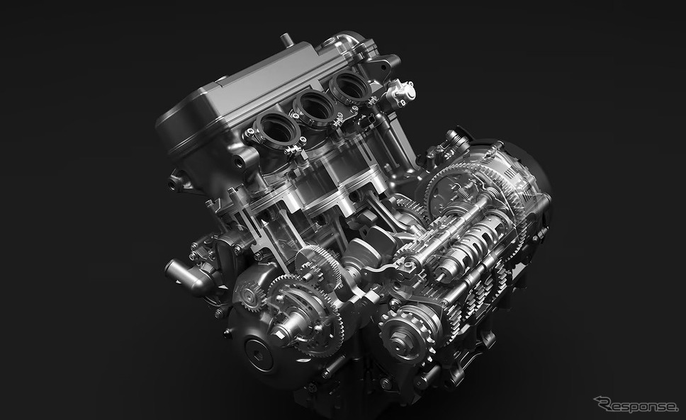 888cc CP3エンジン《写真提供 ヤマハ発動機》